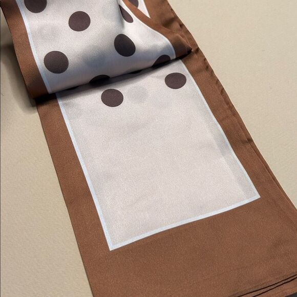 Elegant Polka Dot Scarf H17 - Picture 5 of 5